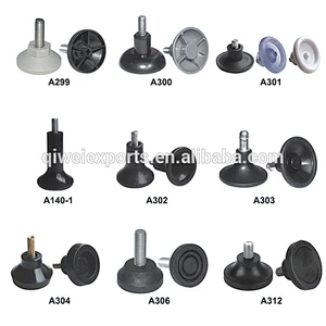 Shockproof funnel shape kitchen cabinet adjustable glide feets