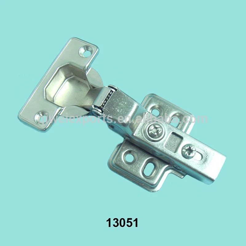 nickel plated solf closing concealed cabinet hinge