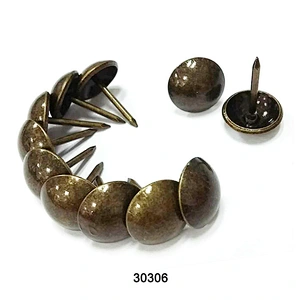 Decorative dome head sofa nails 30306