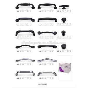 Decorative black football dresser drawer knobs and wardrobe handles