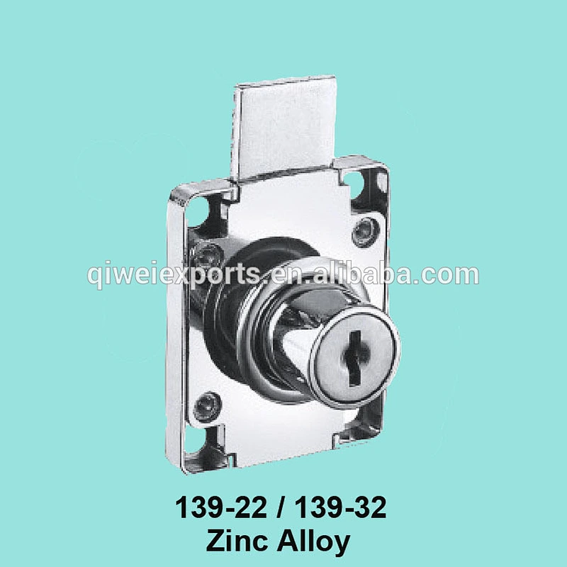 Zinc Alloy Furniture Cabinet Desk Drawer Locks