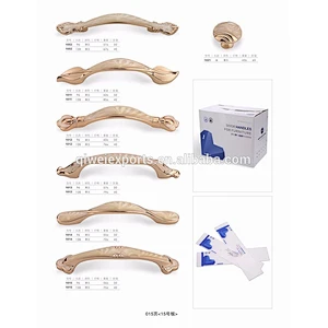 Fashion zinc alloy square furniture funky cabinet door knobs