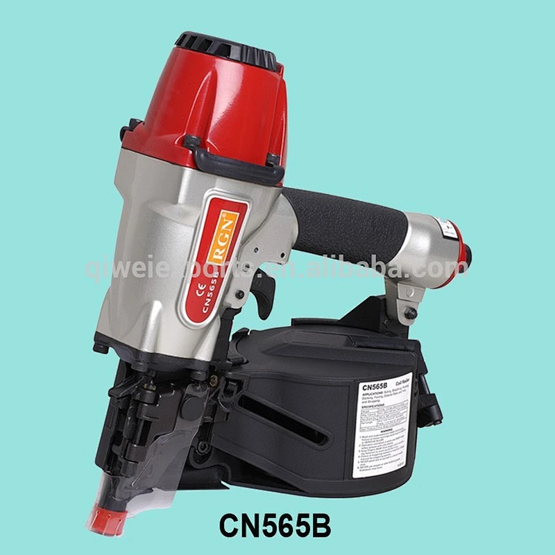 Manufacturing High Quality Air Pneumatic Coil Nail Gun CN565B