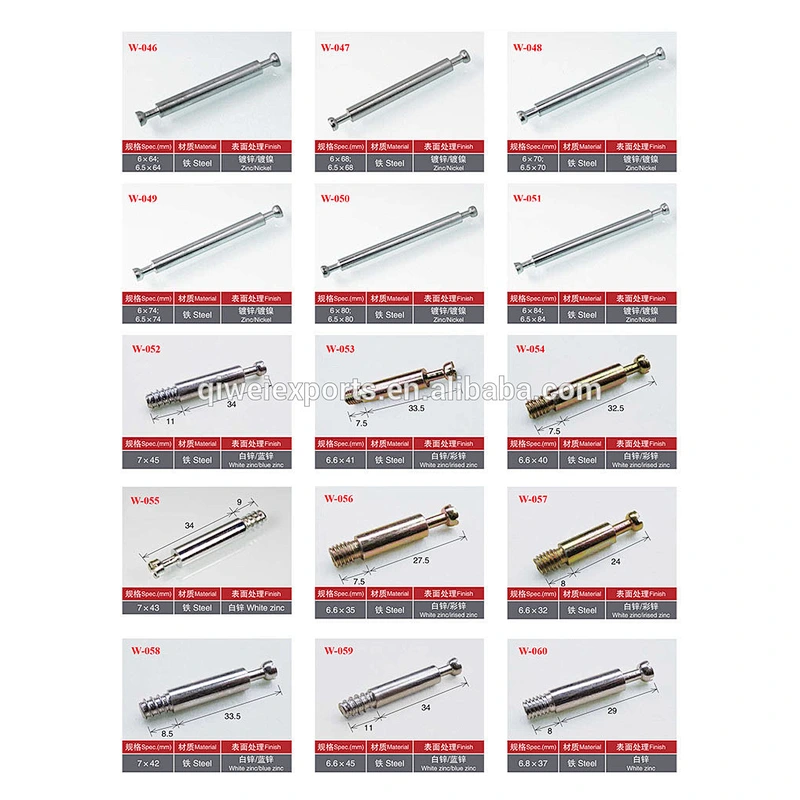 Connecting Cam Connector Fittings furniture hardware nut bolt