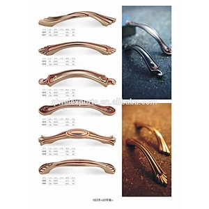 Fancy kitchen copper cabinet door handles For Wood Furniture