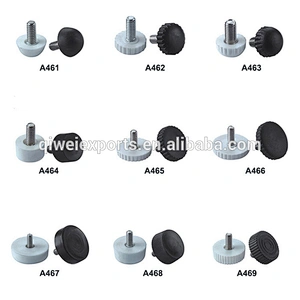Outdoor small nylon Adjustable Foot with Stainless steel screw