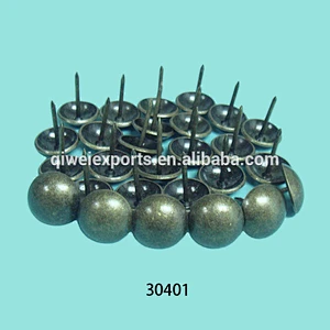 Antique brass sofa nails upholstery thumb tack chair nails 30401