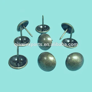 Antique brass sofa nails upholstery thumb tack chair nails 30401
