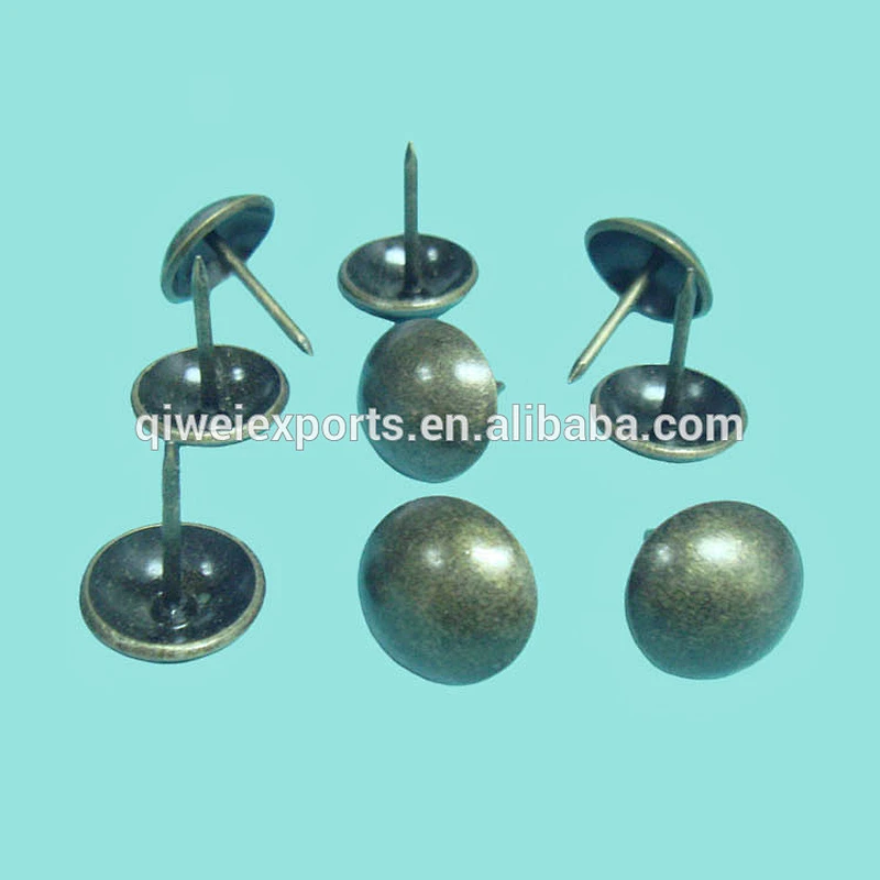 Antique brass sofa nails upholstery thumb tack chair nails 30401