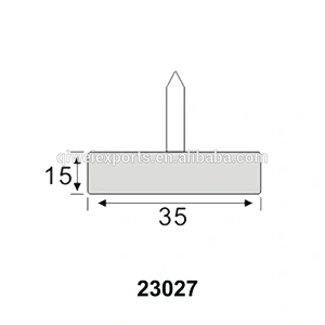 plastic furniture nail glides with nail 23027