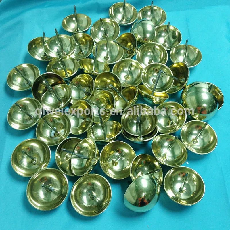 50MM Upholstery Brass Nails for Door Decorative Gilt Nail