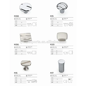 Single hole cabinet door handles round mini drawer knobs