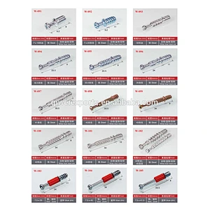 Furniture fasteners for Cabinet Minifix Series
