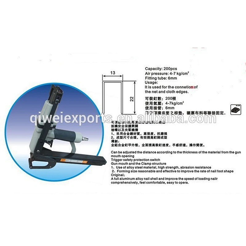 Crimping plier stapler gun P88