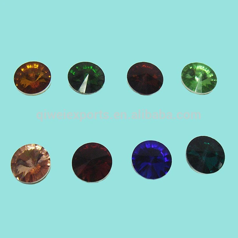 Unique design decorative colorful crystal sofa nail