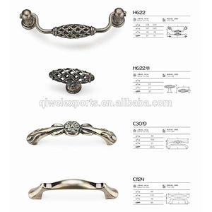 Antique Brass door cabinet handles for classic furniture