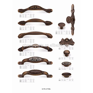 High quality zinc alloy Jewelry Display cabinets pull handles