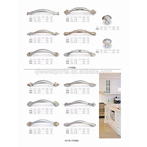 Luxury western drawer pulls handle for modern bedroom furniture