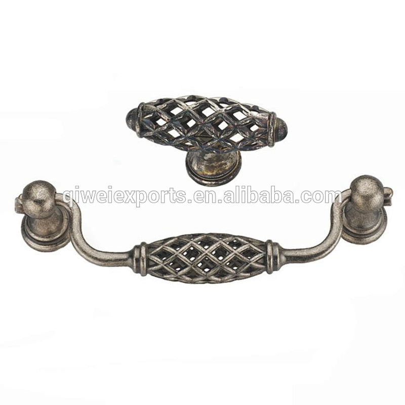 Antique Brass door cabinet handles for classic furniture