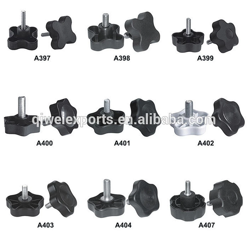 30mm non-slip flower shape Adjustable Feet with metal screw
