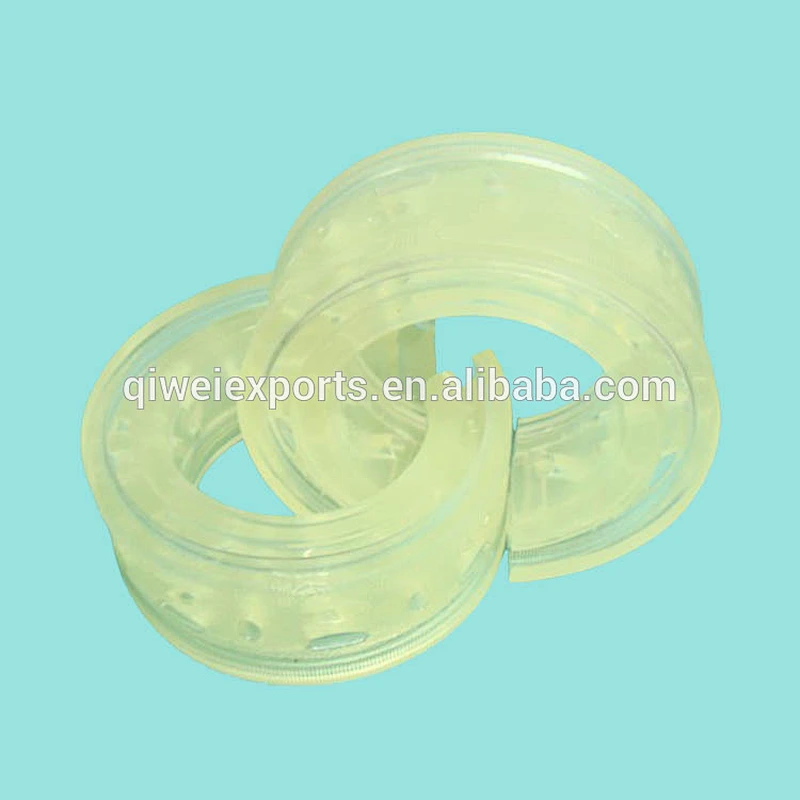 Transparent coil spring cushion buffer model C