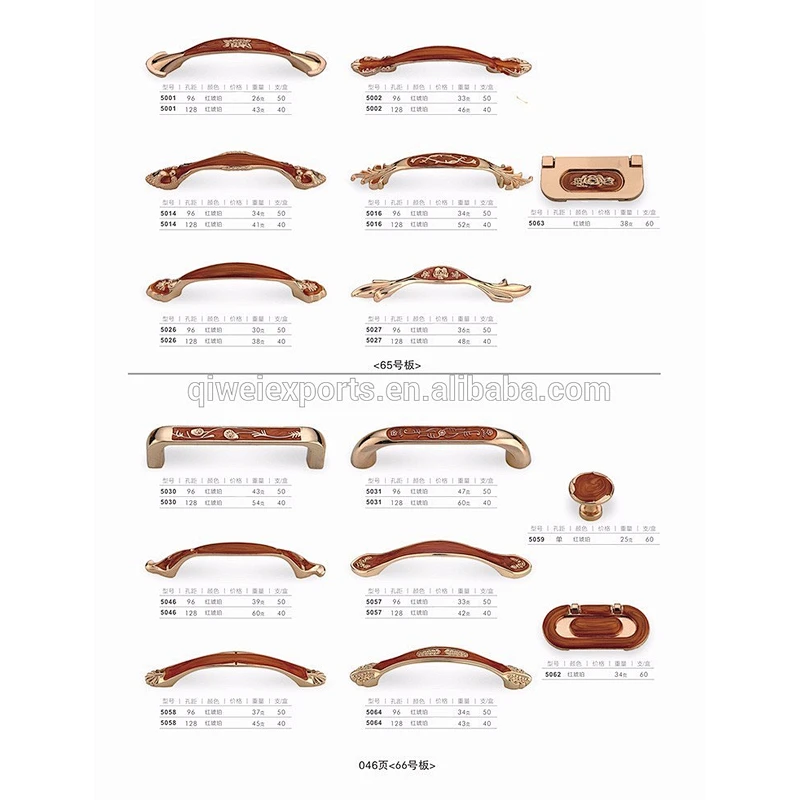 China manufacturer red hidden furniture cabinet kitchen handle