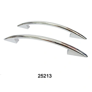 China supplier light chrome zinc alloy cabinet handle in stock