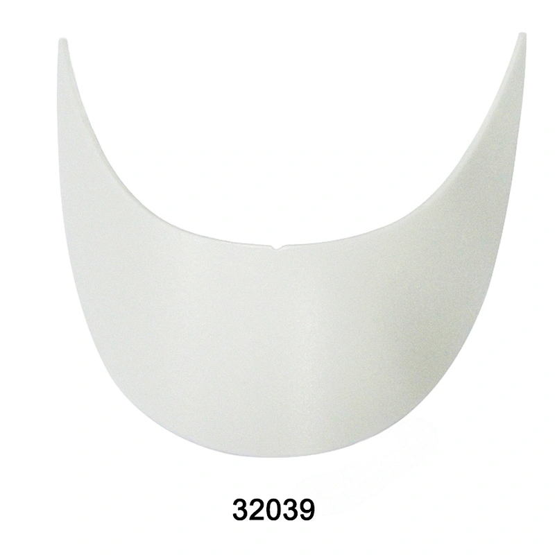 Customized White PE Hat Peaks Cap Visor Peak accessories