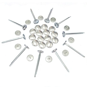 Upholstery Leather or Fabric Covered Sofa Button 24014