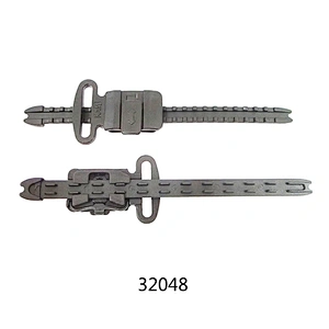 Plastic Adjustable Buckle Cap Zipper 32048