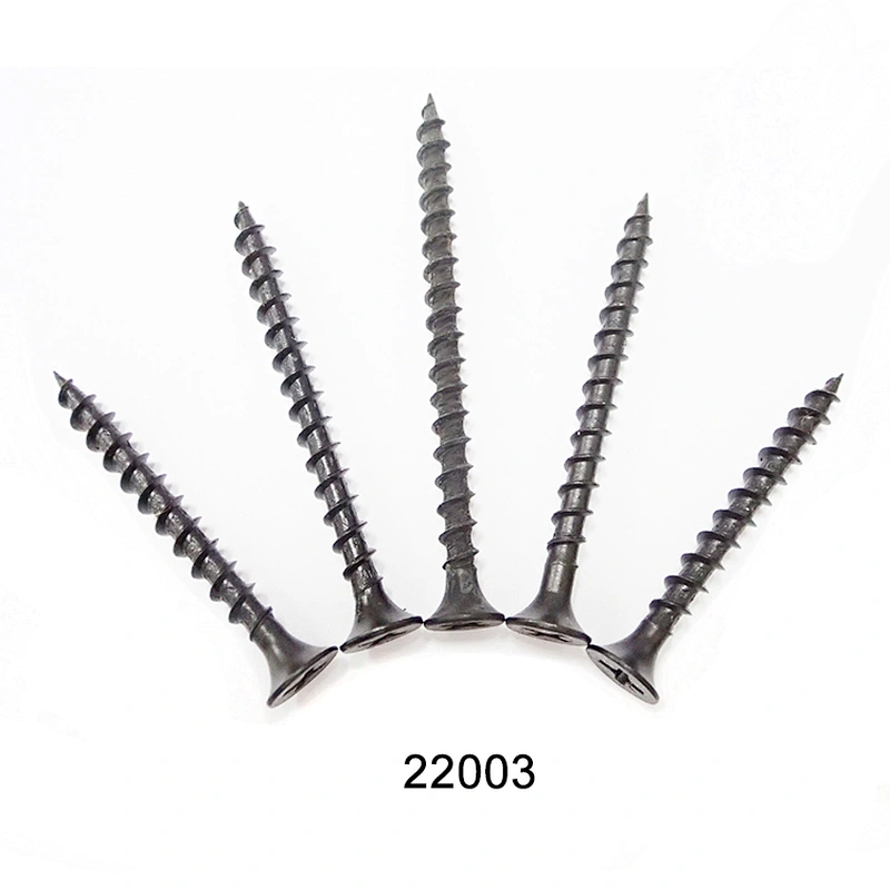 wholesale 40mm length self-tapping black screws