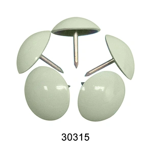 Metal decorative leather chair nails white Headboard Tacks