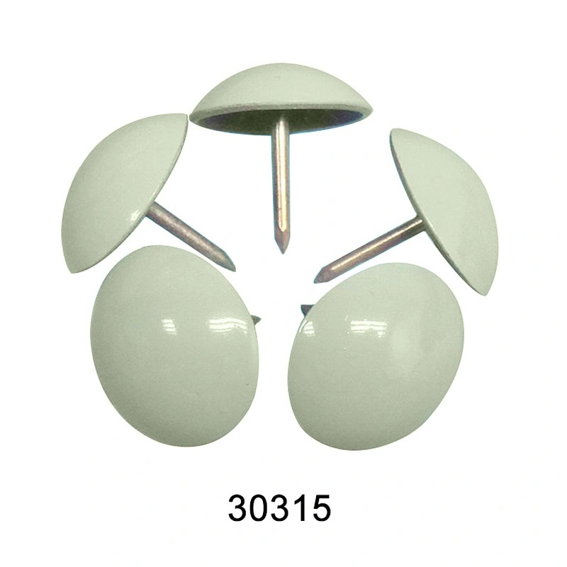 Metal decorative leather chair nails white Headboard Tacks