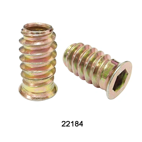 Iron insert nuts in stock 22184