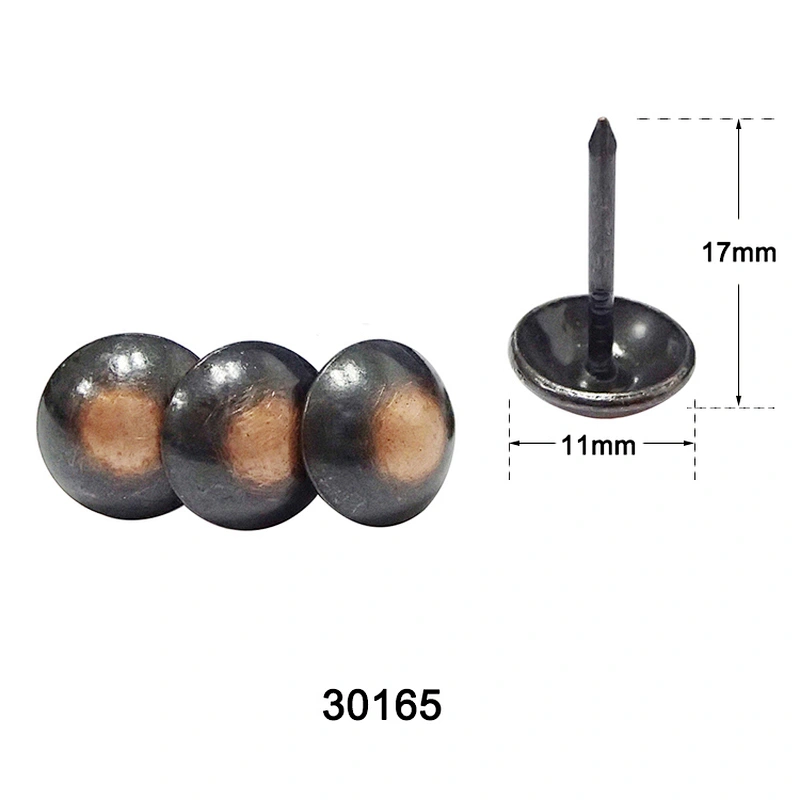 Red metal Cat Eye Style Upholstery Sofa Nails for furniture