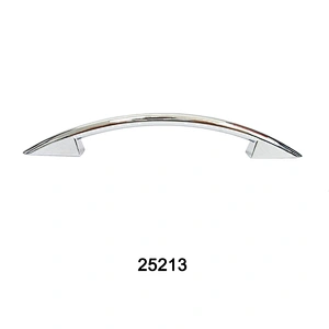 China supplier light chrome zinc alloy cabinet handle in stock