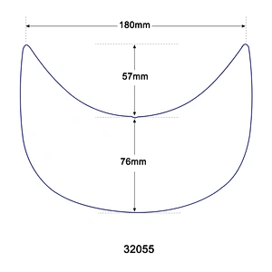 PE Cap Visor Peak 32055