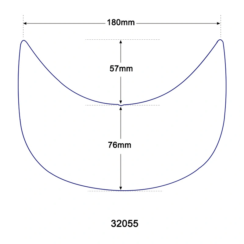 PE Cap Visor Peak 32055