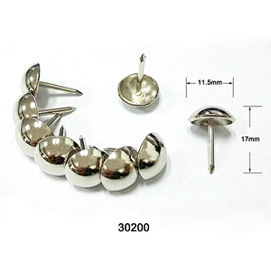 Upholstery Nickel Plated Sofa Nails 30200