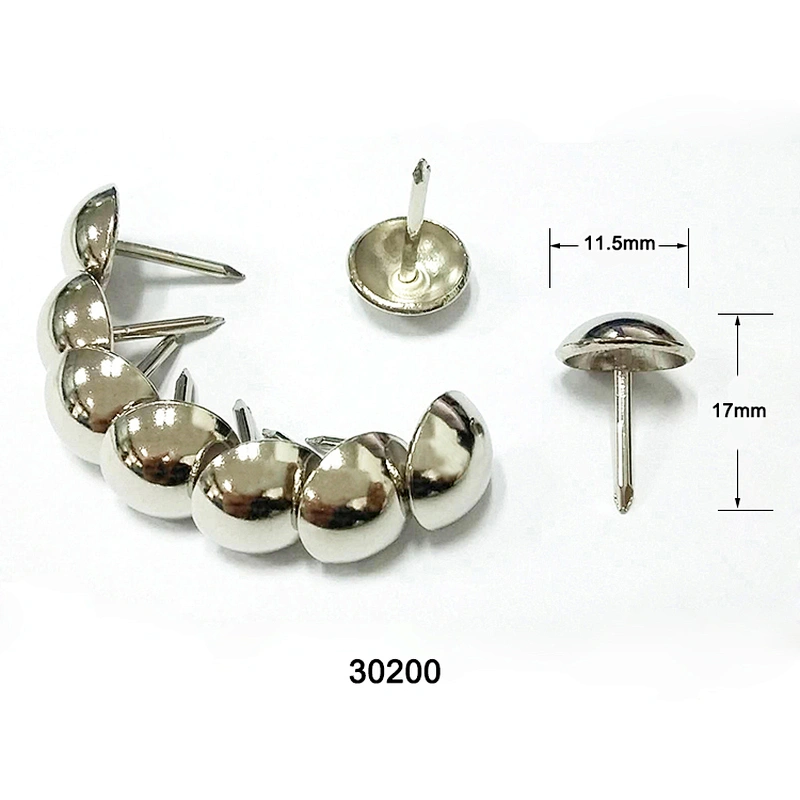 Upholstery Nickel Plated Sofa Nails 30200