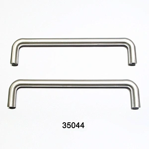 Matte Nickle 128mm Zinc Alloy Cabinet Handle with screw bolt
