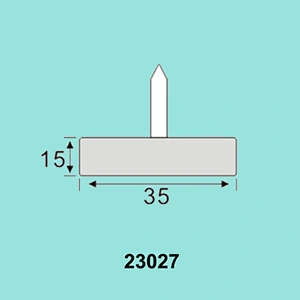 plastic furniture nail glides with nail 23027