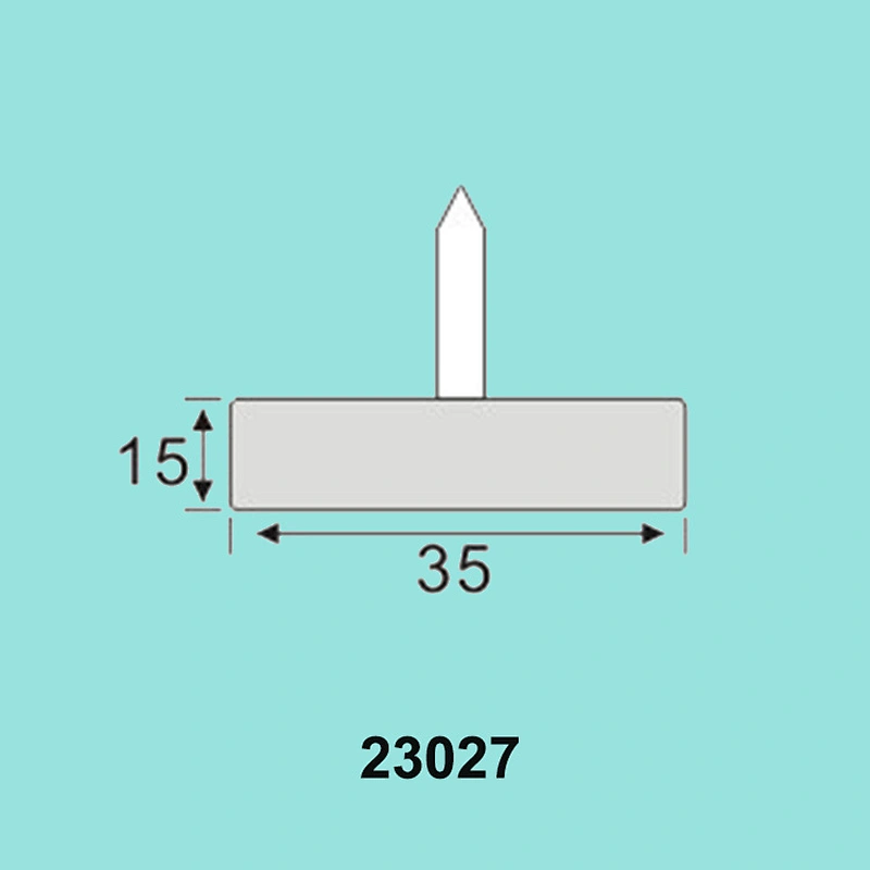 plastic furniture nail glides with nail 23027