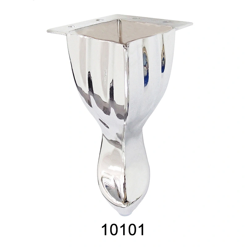 Special Design 140mm Luxury Chrome Metal Sofa Leg for Furniture 10101