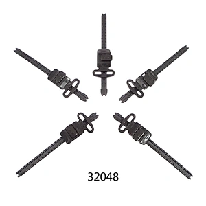 Plastic Adjustable Buckle Cap Zipper 32048