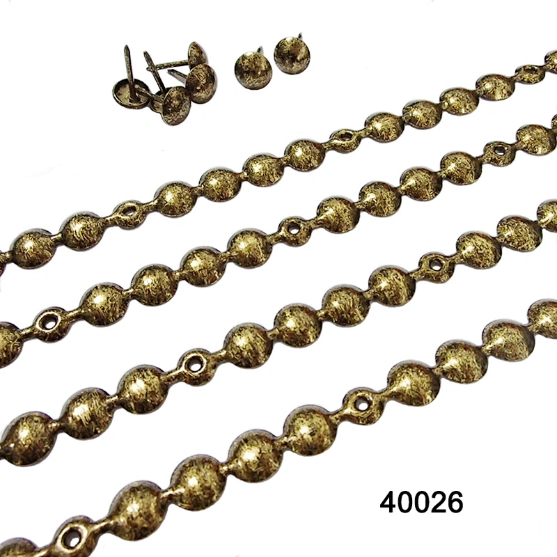 Antique speckled design sofa nail strip 40026