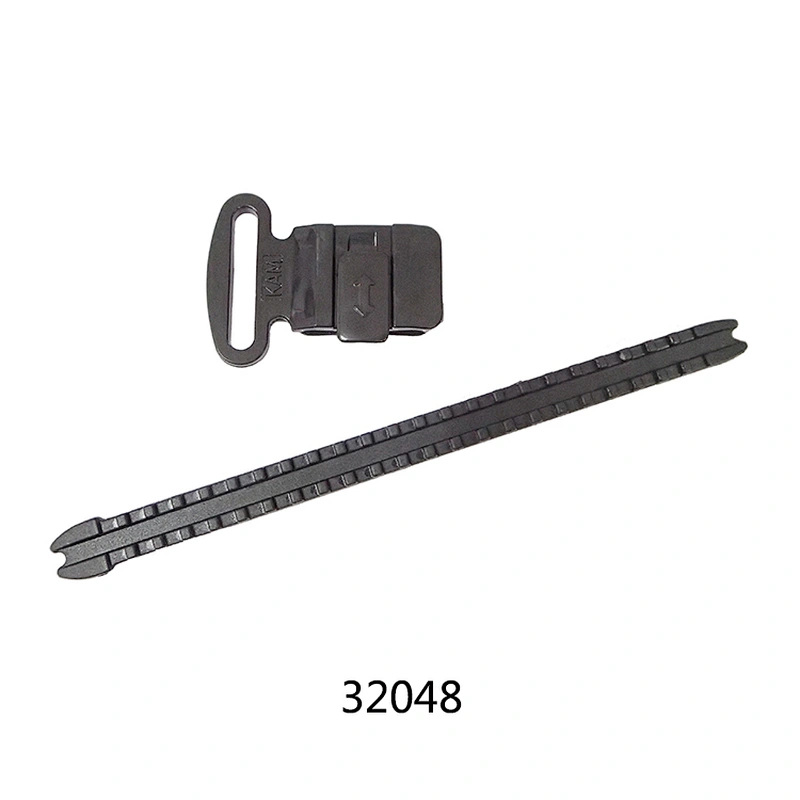 Plastic Adjustable Buckle Cap Zipper 32048