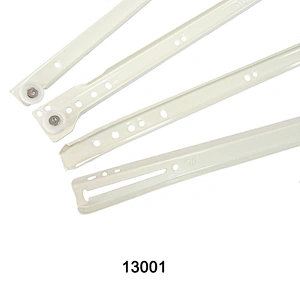 500MM screw-on drawer slide bottom mount self closing without flange