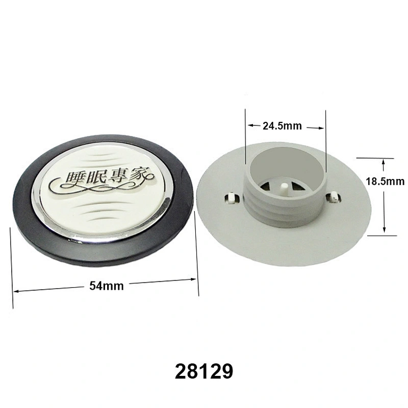 Plastic breather hole Spring Mattress Air Vent with Embossed logo