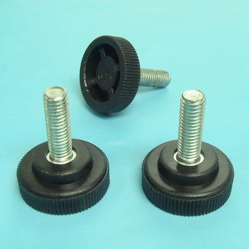 Adjustable furniture glides with screw 80169